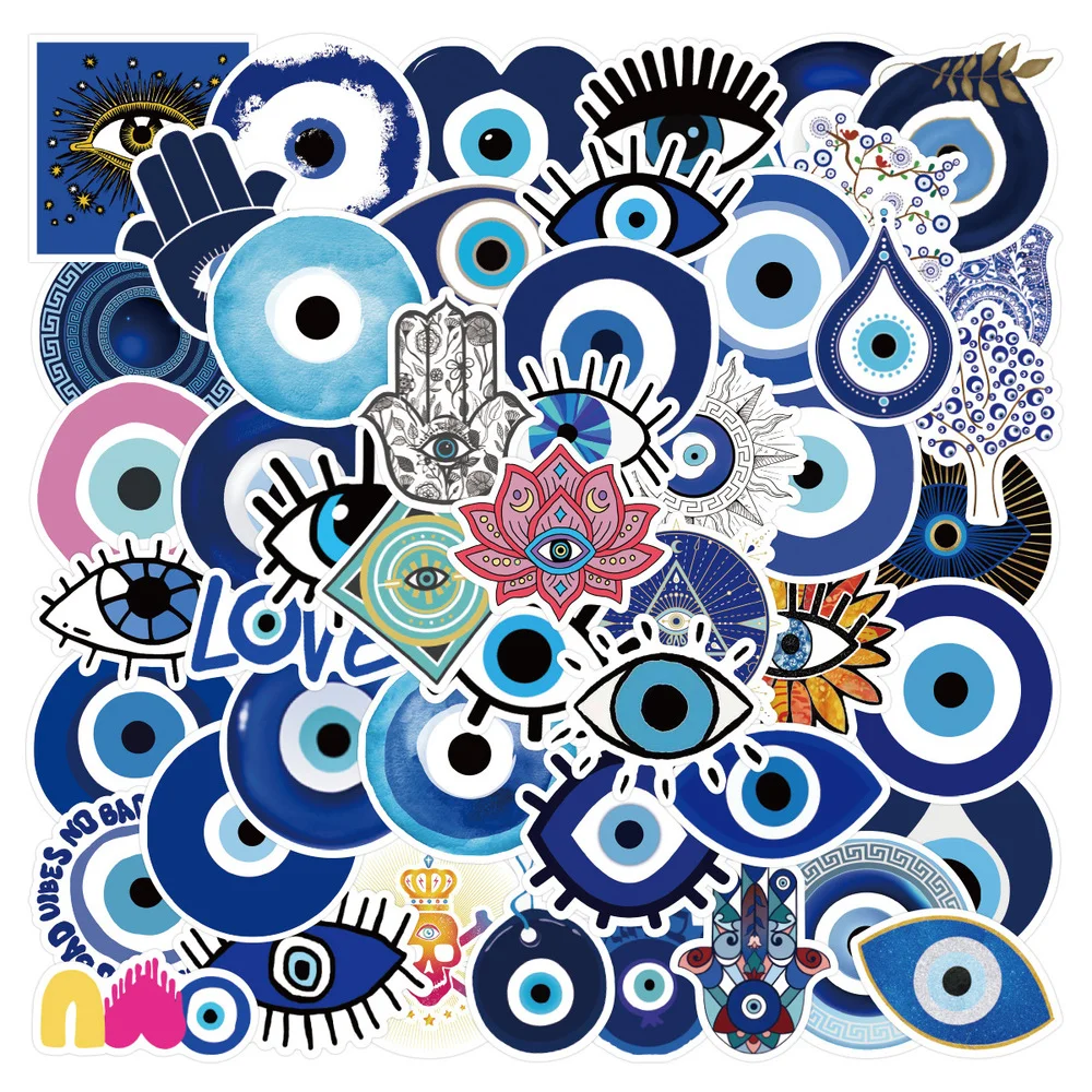 10/50PCS Evil Eye Stickers Laptop Guitar Luggage Skateboard Phone Bike Car Waterproof Cool Sticker Decal Kid Toys
10/50PCS Evil Eye Stickers Laptop Guitar Luggage Skateboard Phone Bike Car Waterproof Cool Sticker Decal Kid Toys