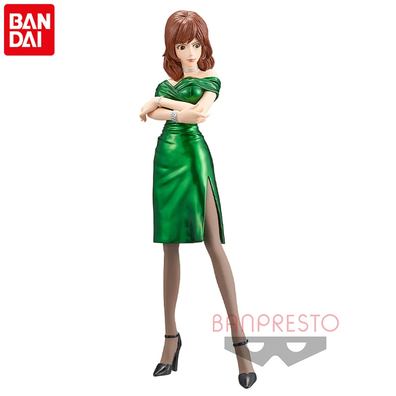 BANDAI Lupin The Third Mine Fujiko Green Skirt Original Anime Action Figure Model Toys Collection Boys Girls Holiday Gift
BANDAI Lupin The Third Mine Fujiko Green Skirt Original Anime Action Figure Model Toys Collection Boys Girls Holiday Gift