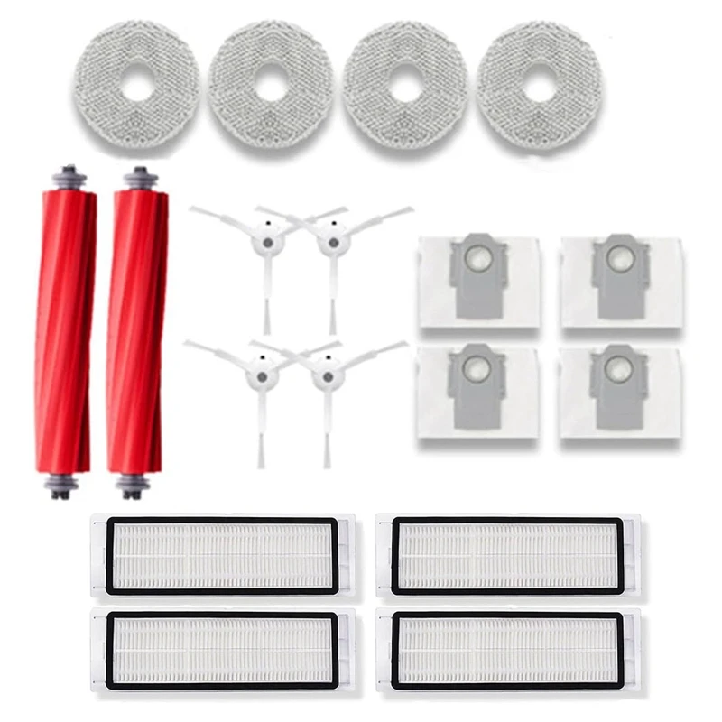 Filter Vacuum Accessories Set For Roborock Q Revo / Roborock P10 Self-Cleaning Sweeping Robot Vacuum Cleaner Replacement Parts
Filter Vacuum Accessories Set For Roborock Q Revo / Roborock P10 Self-Cleaning Sweeping Robot Vacuum Cleaner Replacement Parts