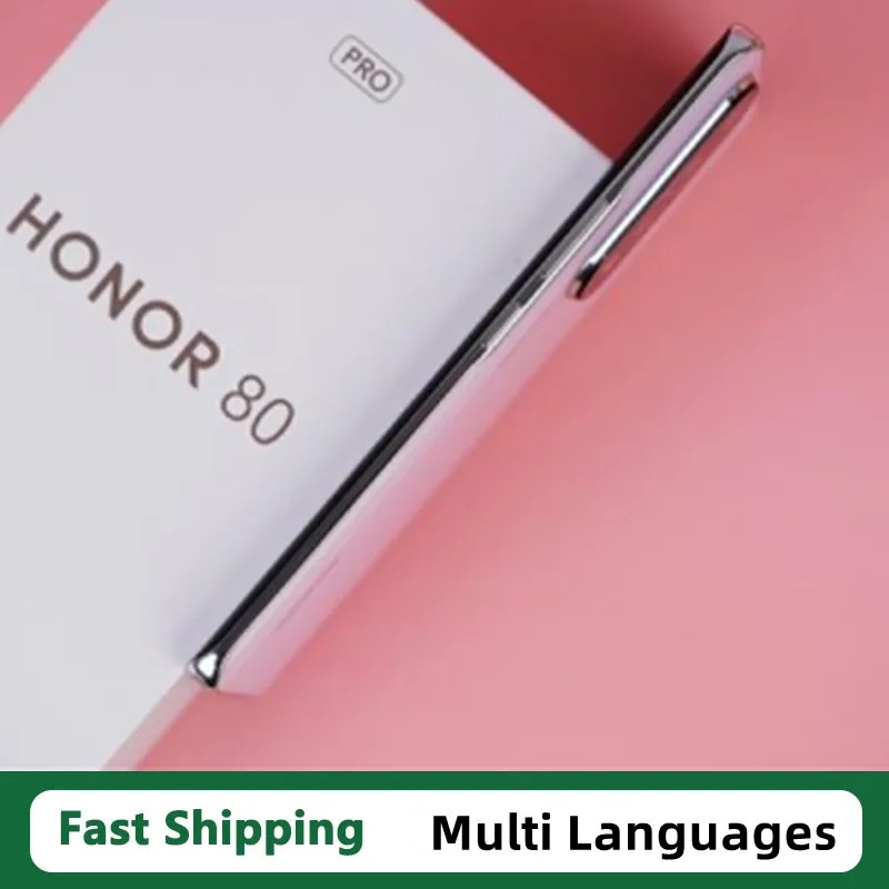 Honor 80 Pro Mobile Phone Snapdragon 8+ Gen 1 Octa Core 6.78" OLED 120HZ 66W Charge 160.0MP Camera 4800mAh Android 12.0
Honor 80 Pro Mobile Phone Snapdragon 8+ Gen 1 Octa Core 6.78" OLED 120HZ 66W Charge 160.0MP Camera 4800mAh Android 12.0
