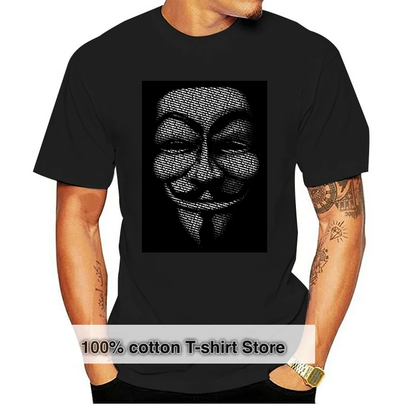 Men T shirt Fashion Geek Hacker Anonymous Slogan Mask funny t-shirt novelty tshirt women
Men T shirt Fashion Geek Hacker Anonymous Slogan Mask funny t-shirt novelty tshirt women