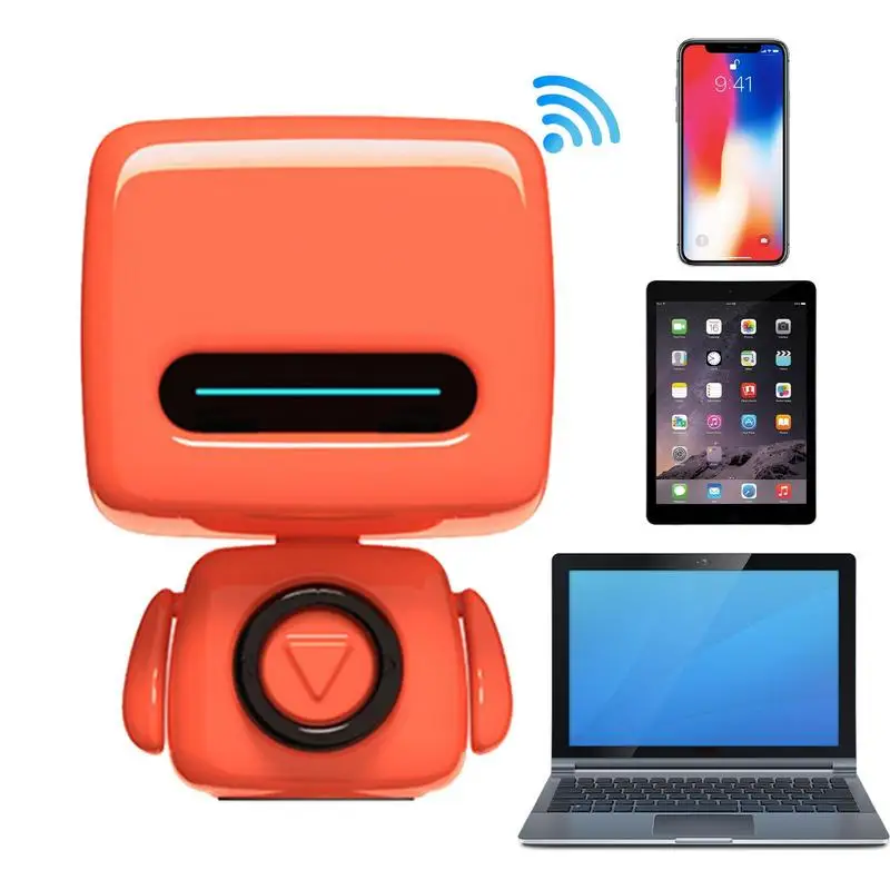 Small Wireless Speaker Mini Robot Shape Portable Speaker Punchy Bass Rich Audio And Stereo Pairing Wireless Speaker For Home
Small Wireless Speaker Mini Robot Shape Portable Speaker Punchy Bass Rich Audio And Stereo Pairing Wireless Speaker For Home