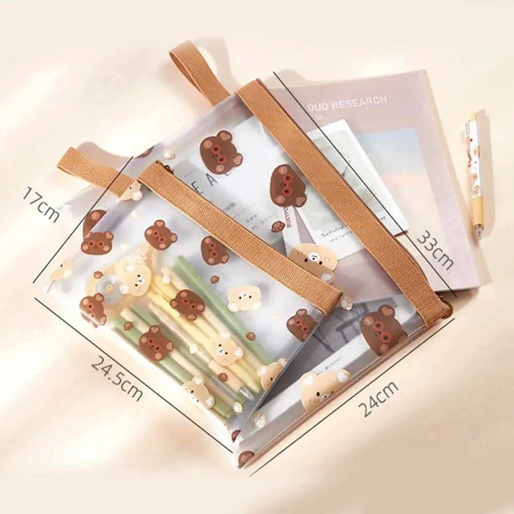 Kawaii Transparent Stationary Receipt Bag School Students A4 A5 File Folders Paper Organizer Documents Bag Storage Bag
Kawaii Transparent Stationary Receipt Bag School Students A4 A5 File Folders Paper Organizer Documents Bag Storage Bag