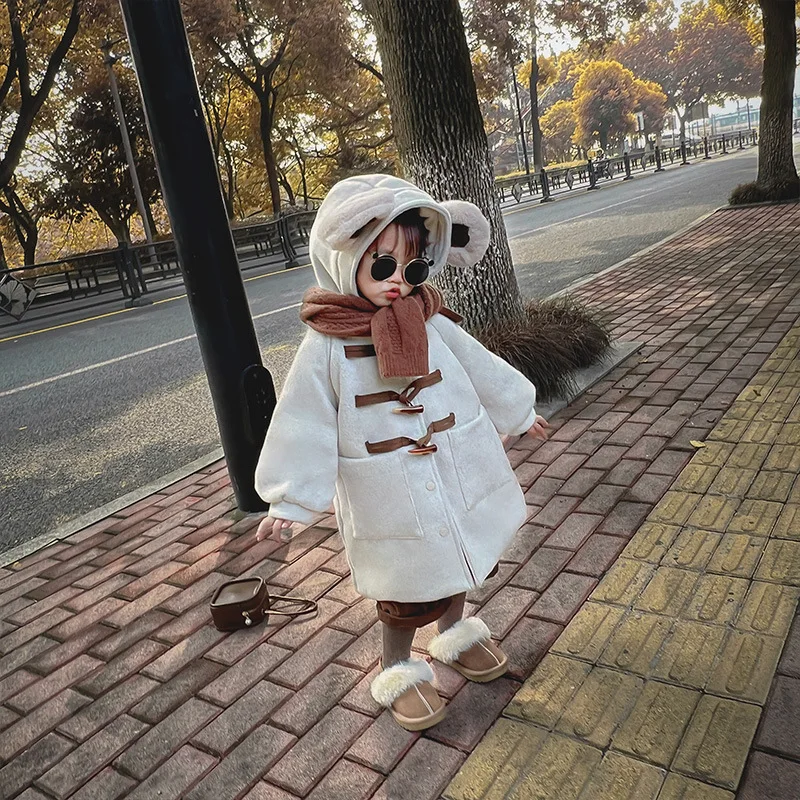 Kids Clothes for Girls 2023 Autumn Winter Casual Lovely and Sweet Thick Korean Version All-match Fashion Coat for Girls
Kids Clothes for Girls 2023 Autumn Winter Casual Lovely and Sweet Thick Korean Version All-match Fashion Coat for Girls