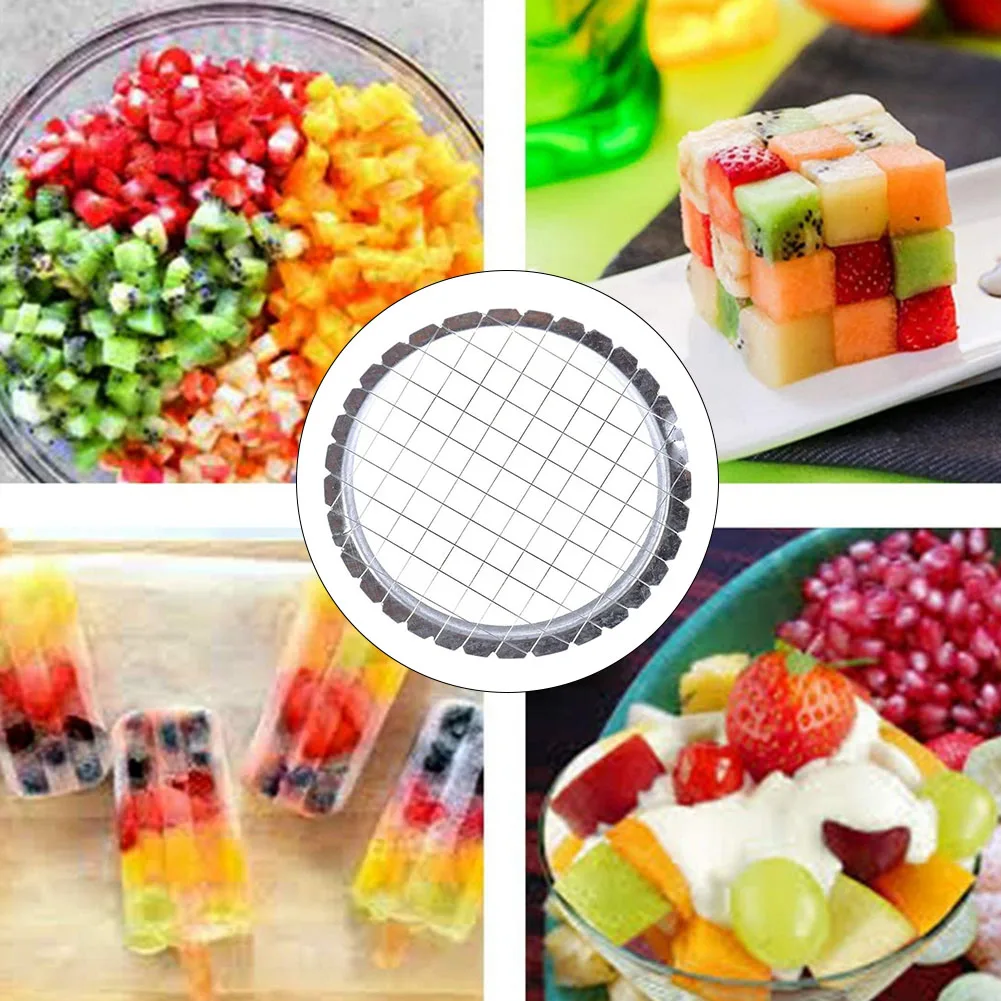 Egg, Mushrooms, Vegetables, Cubes Round Grid Cutter Slicer Kitchen Cutting Tools And Gadgets Stainless Steel 13g
Egg, Mushrooms, Vegetables, Cubes Round Grid Cutter Slicer Kitchen Cutting Tools And Gadgets Stainless Steel 13g
