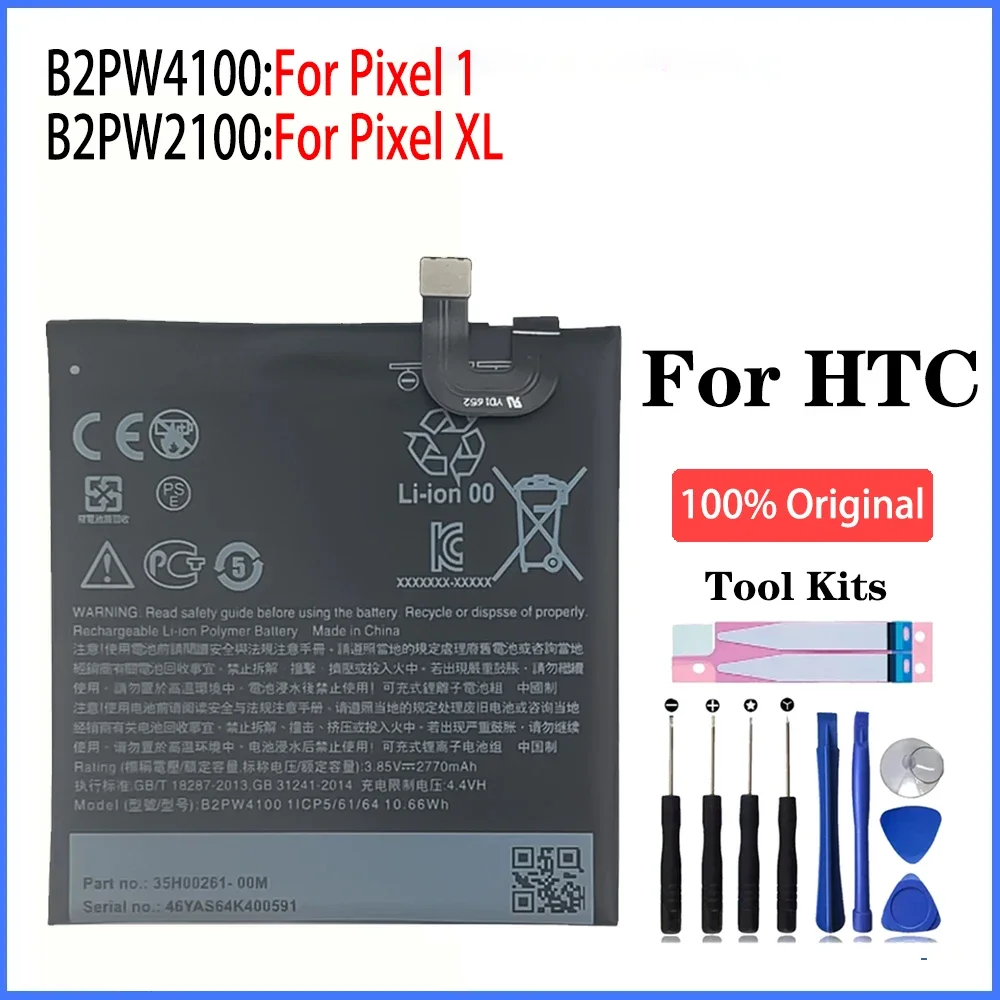 

B2PW4100 B2PW2100 Battery For HTC Google Pixel / Nexus S1 Pixel XL 2 2XL Repair Part Original Capacity Mobile Phone Batteries