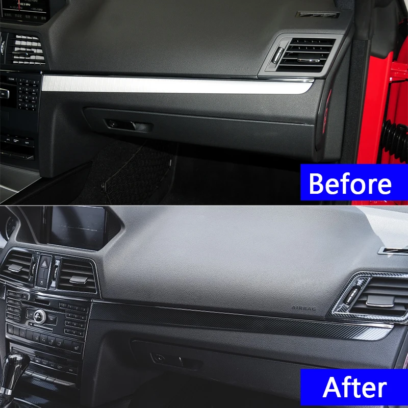 Stainless Steel Center Console Dashboard Trim Strips For Mercedes Benz E Class Coupe W207 C207 2009-2013 Interior Accessories
Stainless Steel Center Console Dashboard Trim Strips For Mercedes Benz E Class Coupe W207 C207 2009-2013 Interior Accessories