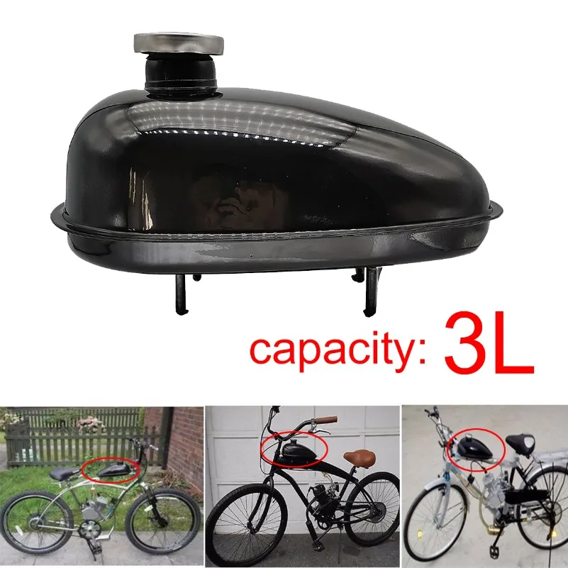 3L Motorized Bicycle Petcock Fuel Gas Tank Cap For 80cc 60cc 66cc 49cc Engine Fuel Gas Tank+Cap Motorized Bicycle
3L Motorized Bicycle Petcock Fuel Gas Tank Cap For 80cc 60cc 66cc 49cc Engine Fuel Gas Tank+Cap Motorized Bicycle