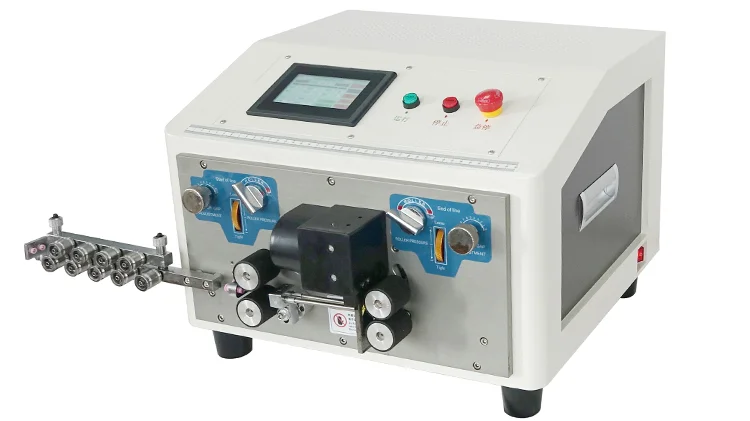 Фотоавтоматическая двухсторонняя машина для резки и зачистки проводов с высокой производительностью для 0,1-6 мм2 
Фотоавтоматическая двухсторонняя машина для резки и зачистки проводов с высокой производительностью для 0,1-6 мм2