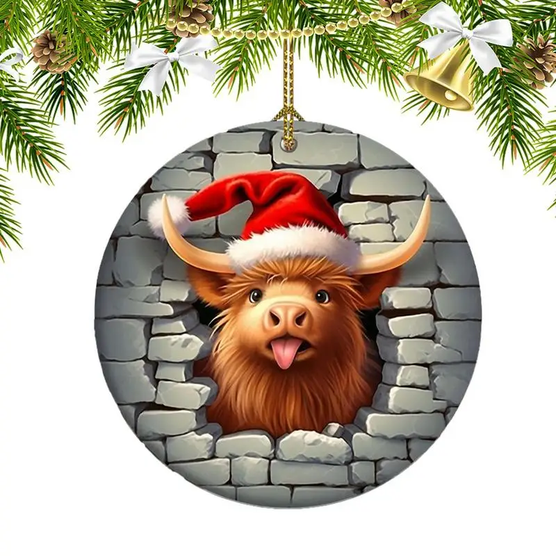 Подвеска в виде рождественской елки, универсальная Милая Рождественская 2D акриловая декоративная подвеска в виде горькой коровы, детской елки, подвеска в виде автомобиля для дома
Подвеска в виде рождественской елки, универсальная Милая Рождественская 2D акриловая декоративная подвеска в виде горькой коровы, детской елки, подвеска в виде автомобиля для дома