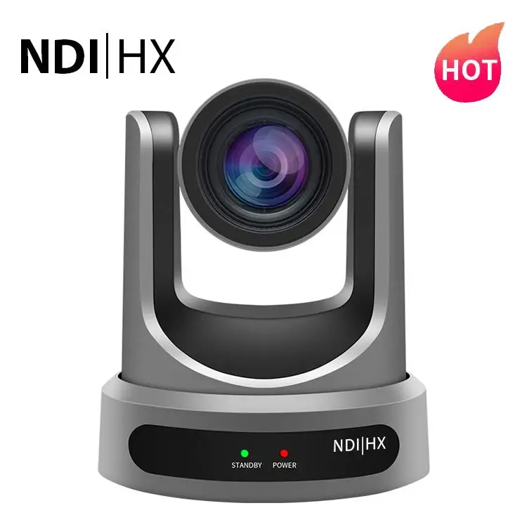 Amazing Low Latency vMix OBS NDI HX 4K 12X PTZ Broadcast Camera SDI+HD MI+IP+USB+POE Live Stream Video Conference Camera
Amazing Low Latency vMix OBS NDI HX 4K 12X PTZ Broadcast Camera SDI+HD MI+IP+USB+POE Live Stream Video Conference Camera