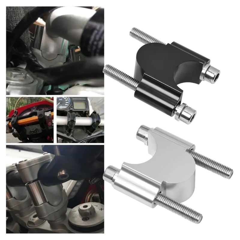 22mm 25mm Motorcycle Handlebar Risers, 2Pcs Universal Handlebar Clamp Stable Durable 7/8" 1" Handlebar Risers
22mm 25mm Motorcycle Handlebar Risers, 2Pcs Universal Handlebar Clamp Stable Durable 7/8" 1" Handlebar Risers