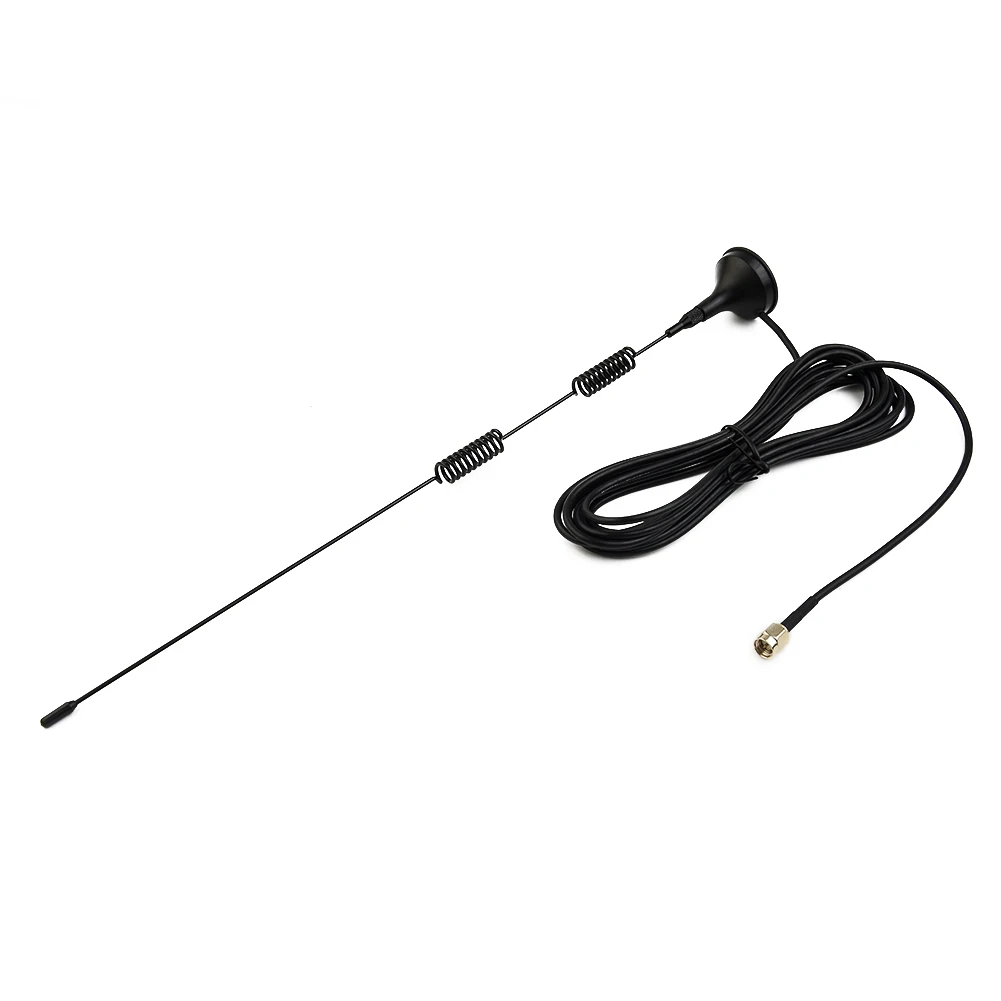 7dBi Radio Antenna SMA Male Connector VHF 136-174MHz UHF 400-470MHz 3 Meter RG174 Coaxial Cable Strong Magnetic Base Mount
7dBi Radio Antenna SMA Male Connector VHF 136-174MHz UHF 400-470MHz 3 Meter RG174 Coaxial Cable Strong Magnetic Base Mount