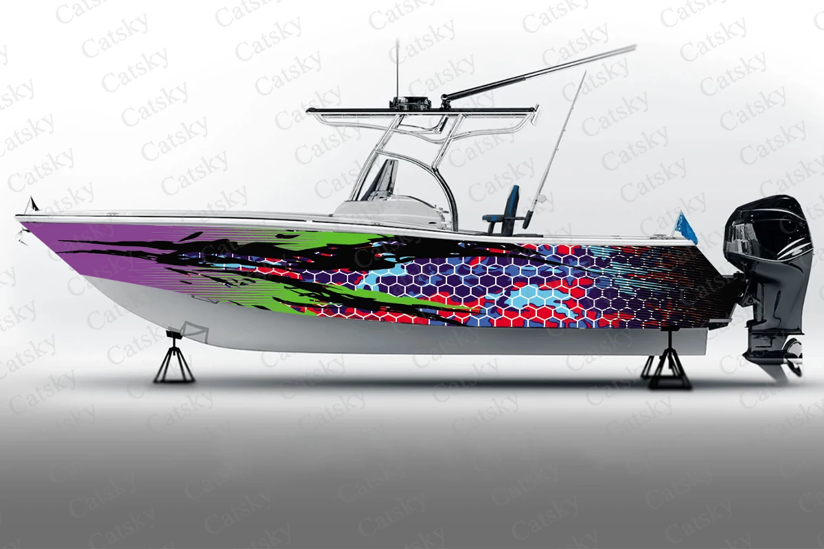 camouflage hexagonal honeycomb Boat Sticker Packaging Fish Boat Waterproof Custom Marine Boat Decal Sticker boat wrap vinyl
camouflage hexagonal honeycomb Boat Sticker Packaging Fish Boat Waterproof Custom Marine Boat Decal Sticker boat wrap vinyl