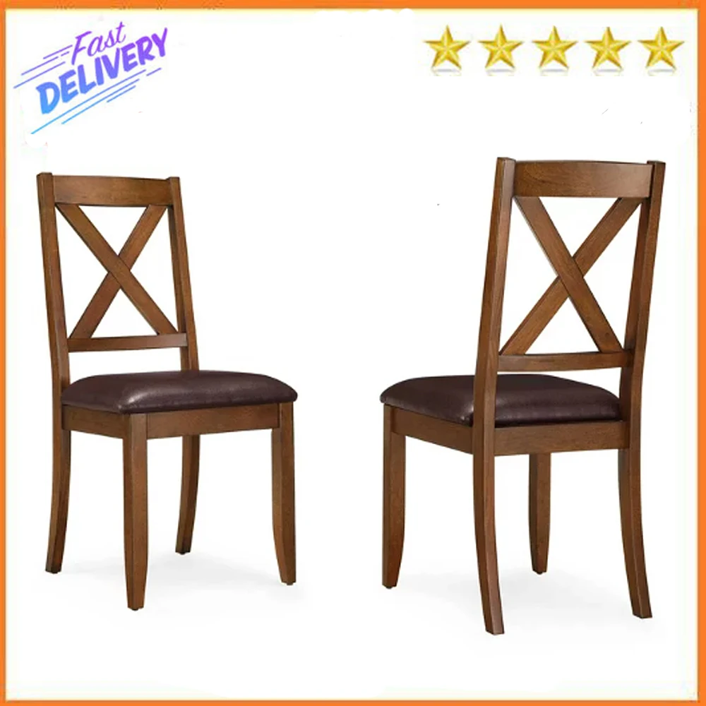 

Better Homes & Gardens Maddox Crossing Dining Chair, Set of 2, Brown