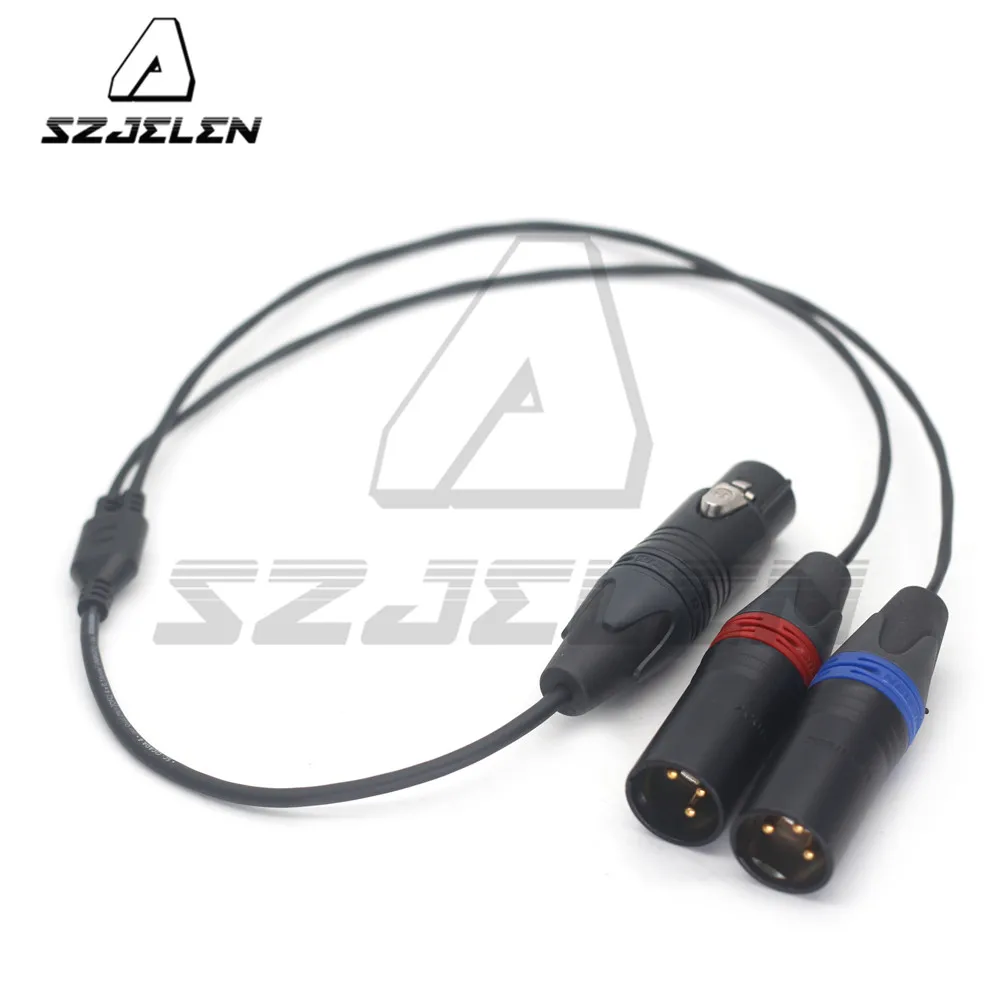 XLR 3-контактный гнездо-двойной XLR 3-контактный штекер аудио кабель один-два аудио кабель
XLR 3-контактный гнездо-двойной XLR 3-контактный штекер аудио кабель один-два аудио кабель