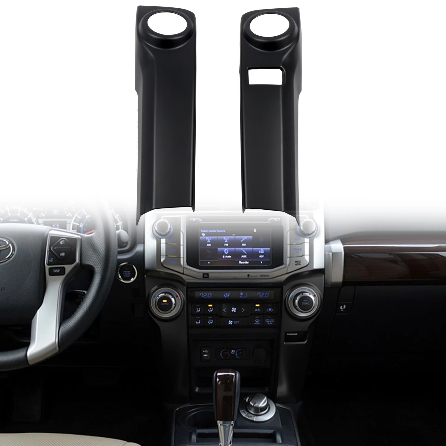 for Toyota 4runner 2014-2023 Start Button Overlays Matte Black ABS Plastic 2pcs Not Suitable for Right Hand Drive
for Toyota 4runner 2014-2023 Start Button Overlays Matte Black ABS Plastic 2pcs Not Suitable for Right Hand Drive