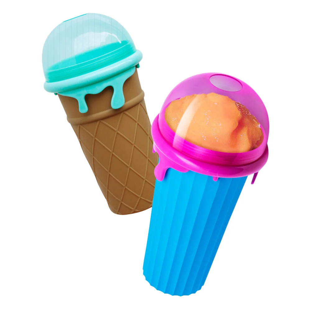 Slushy Silicone Maker Cup Quick-freezing 500ml Cup Transform Multi-purpose Making Smoothies Milkshakes Portable Travel Camping
Slushy Silicone Maker Cup Quick-freezing 500ml Cup Transform Multi-purpose Making Smoothies Milkshakes Portable Travel Camping