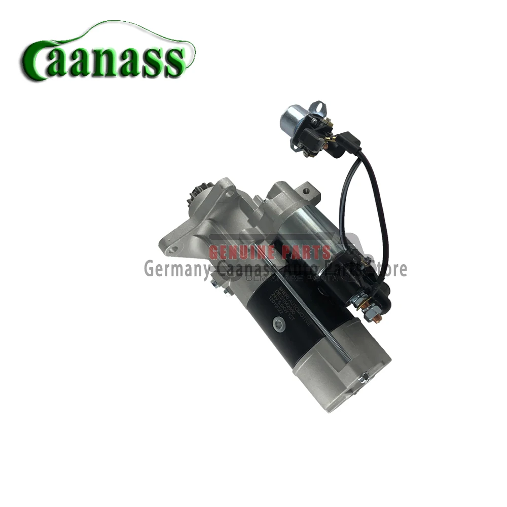 New Truck Parts Starter Motor/Motor Assembly 24V 5.5Kw 12 Teeth Fixed 3 Holes OE 85013931/21542660/7421542662 for Volvo/Renault
New Truck Parts Starter Motor/Motor Assembly 24V 5.5Kw 12 Teeth Fixed 3 Holes OE 85013931/21542660/7421542662 for Volvo/Renault