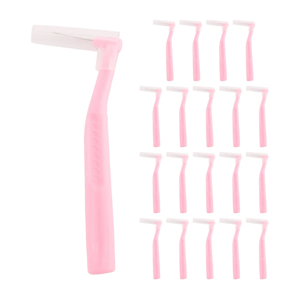 

ASUS 20Pcs/Box L-type 0.6MM Orthodontic Toothbrush Interdental Brushing Brush Clearance Brush Cleaner