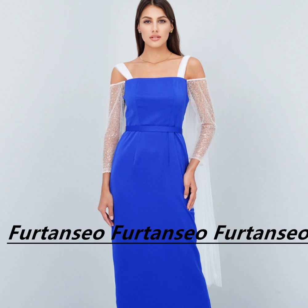 Fashion Classic Short Evening Dress Square Neck Off The Shoulder Mermaid Back Zipper Tea-Length Jersey Formal Occasion Dresses
Fashion Classic Short Evening Dress Square Neck Off The Shoulder Mermaid Back Zipper Tea-Length Jersey Formal Occasion Dresses