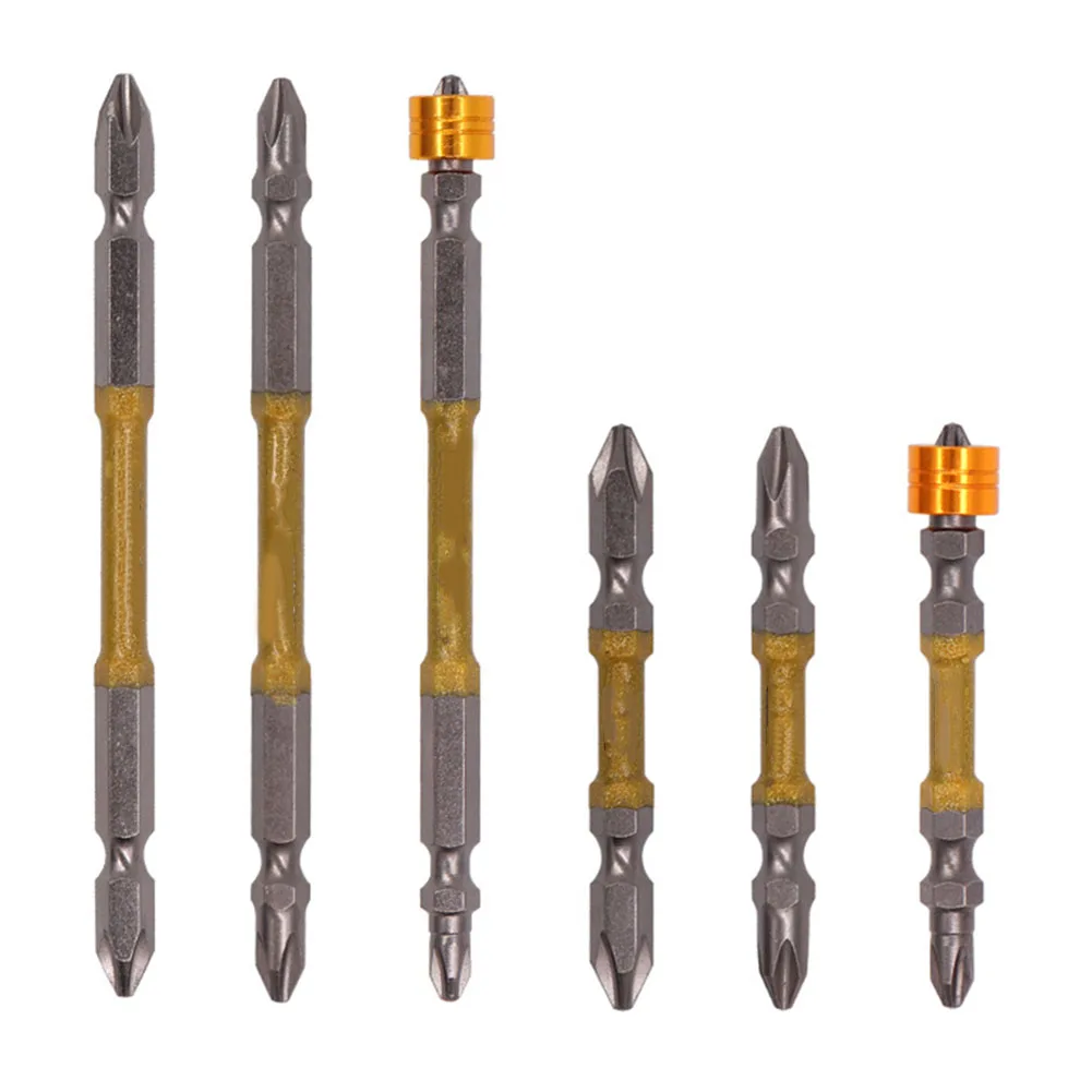 6Pcs Magnetic Screwdriver Bit 65/110mm Cross Double Head 5/6/6.35mm Bit For Furniture Electronics Plastics Repairing Tool Parts
6Pcs Magnetic Screwdriver Bit 65/110mm Cross Double Head 5/6/6.35mm Bit For Furniture Electronics Plastics Repairing Tool Parts