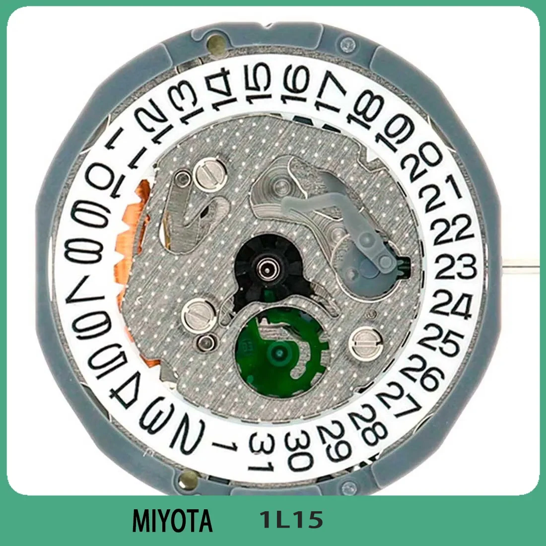 Brand new Japanese 1L12 movement original MIYOTA Miyota quartz movement three-needle three-point three-point wholesale
Brand new Japanese 1L12 movement original MIYOTA Miyota quartz movement three-needle three-point three-point wholesale