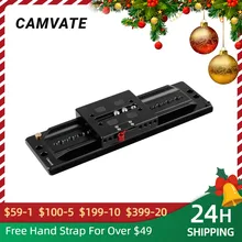CAMVATE Standard ARRI 12" Sliding Dovetail Plate With quick release Baseplate For DSLR Camera Shoulder Mount Rig Support System
CAMVATE Standard ARRI 12" Sliding Dovetail Plate With quick release Baseplate For DSLR Camera Shoulder Mount Rig Support System