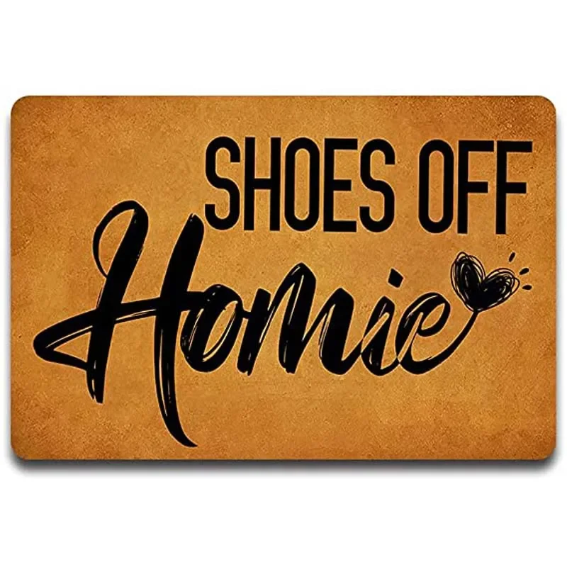 Shoes Off Homie Doormat Custom Doormat Funny Doormat Farmhouse Doormat Housewarming Gift Monogram Doormat Indoor/Kitchen Mat Non
Shoes Off Homie Doormat Custom Doormat Funny Doormat Farmhouse Doormat Housewarming Gift Monogram Doormat Indoor/Kitchen Mat Non