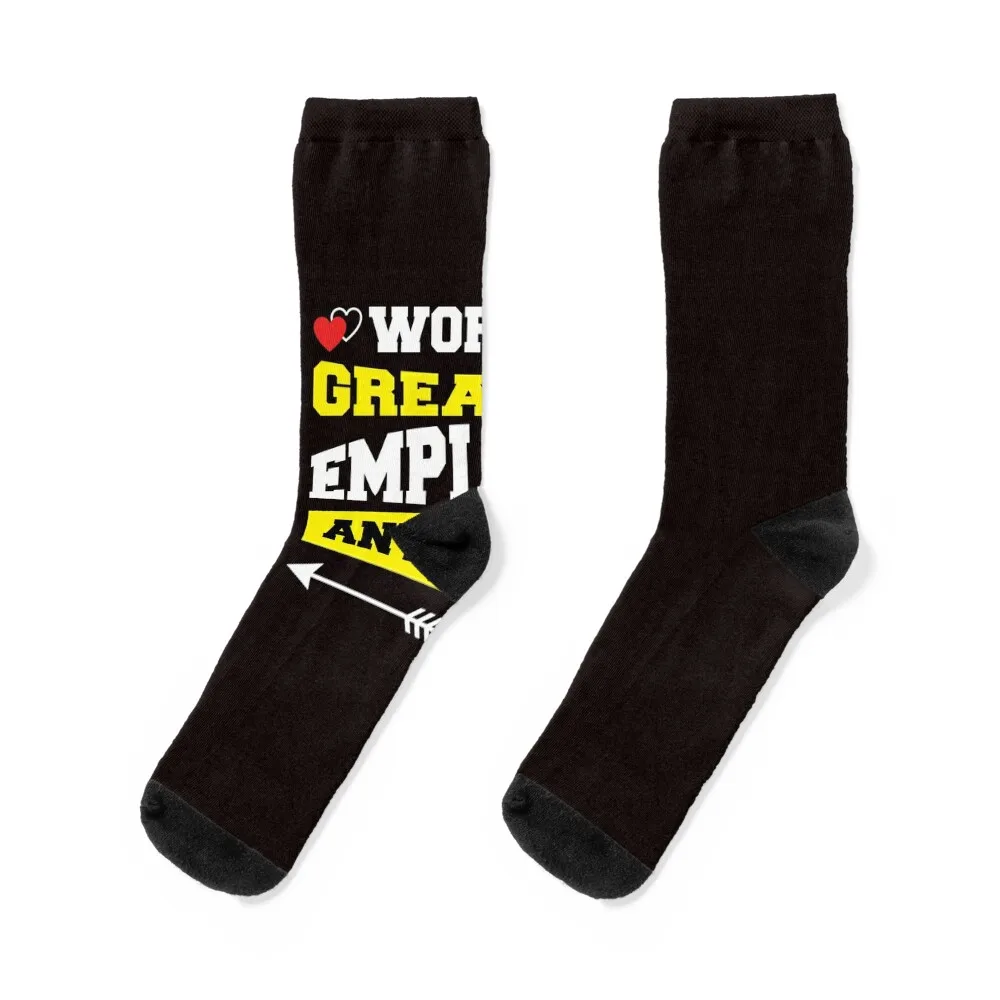 

World's Greatest Employee Essential T-Shirt Socks Non-slip luxe Girl'S Socks Men's