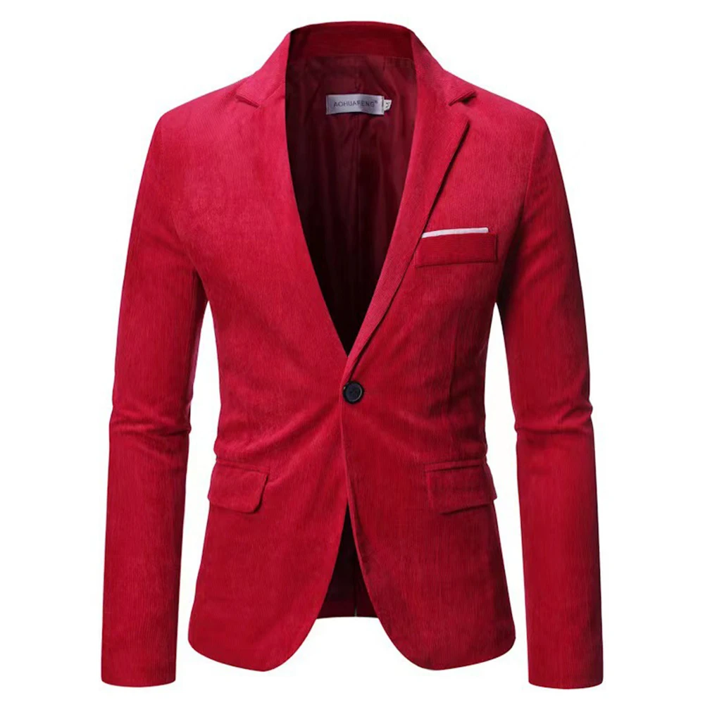 Comfy Fashion Men Blazer Suit Jacket Vintage Business Casual Coat Corduroy Durable Handsome Notch Lapel Cord OOTD
Comfy Fashion Men Blazer Suit Jacket Vintage Business Casual Coat Corduroy Durable Handsome Notch Lapel Cord OOTD