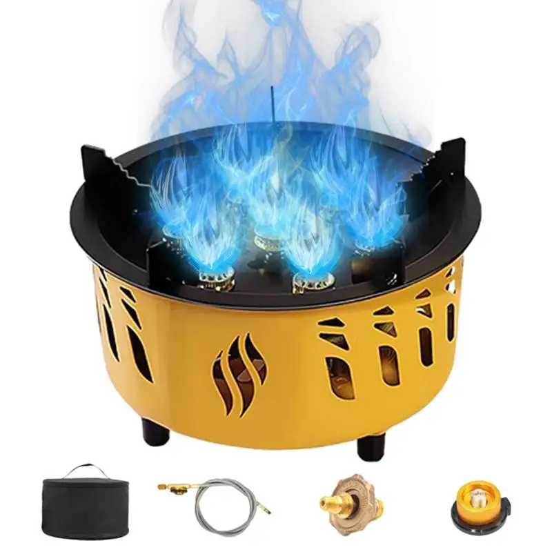 7-Core Strong Fire Power Camping Stove Windproof Stove Burner Gas Burner Outdoor Camping Stoves 7 Cores with High Firepower
7-Core Strong Fire Power Camping Stove Windproof Stove Burner Gas Burner Outdoor Camping Stoves 7 Cores with High Firepower
