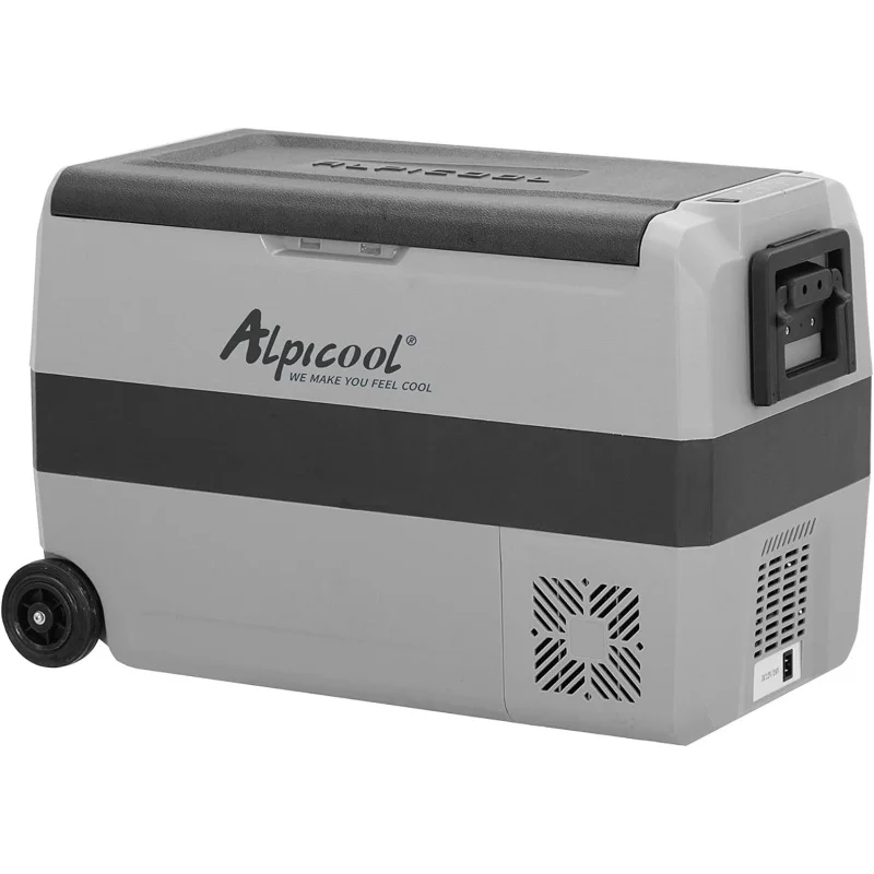 

Alpicool T50 Dual Temperature Control 12 Volt Refrigerator 53 Quart Portable Car Fridge Freezer (-4°F~68°F) for Truck, RV, Boat,