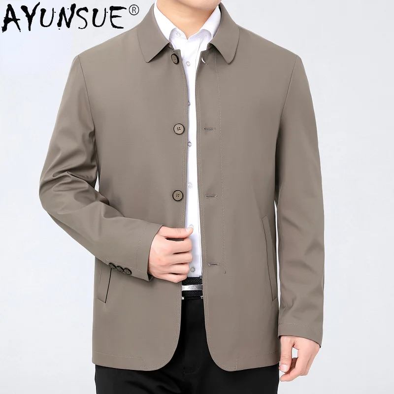 Mens Clothes 80% Mulberry Silk Spring Autumn Business Casual Jackets for Men Fashion Jacket Coats Chaquetas Hombre Lq
Mens Clothes 80% Mulberry Silk Spring Autumn Business Casual Jackets for Men Fashion Jacket Coats Chaquetas Hombre Lq