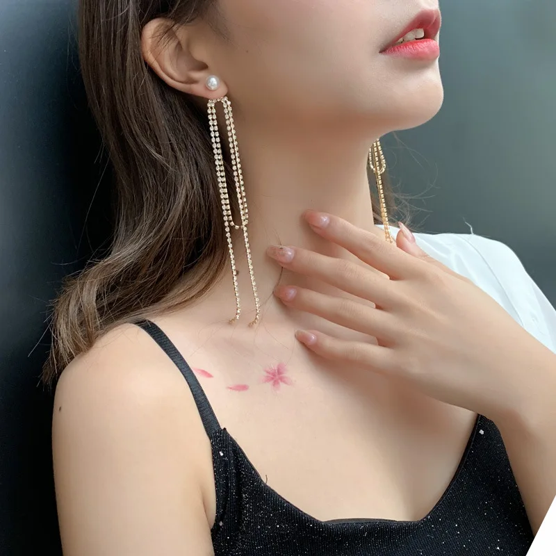 Needle Korean Fashion Tremella Nail Temperament Tassel Elegant Earrings Super Fairy Personality Slim Sexy Jewelry
Needle Korean Fashion Tremella Nail Temperament Tassel Elegant Earrings Super Fairy Personality Slim Sexy Jewelry