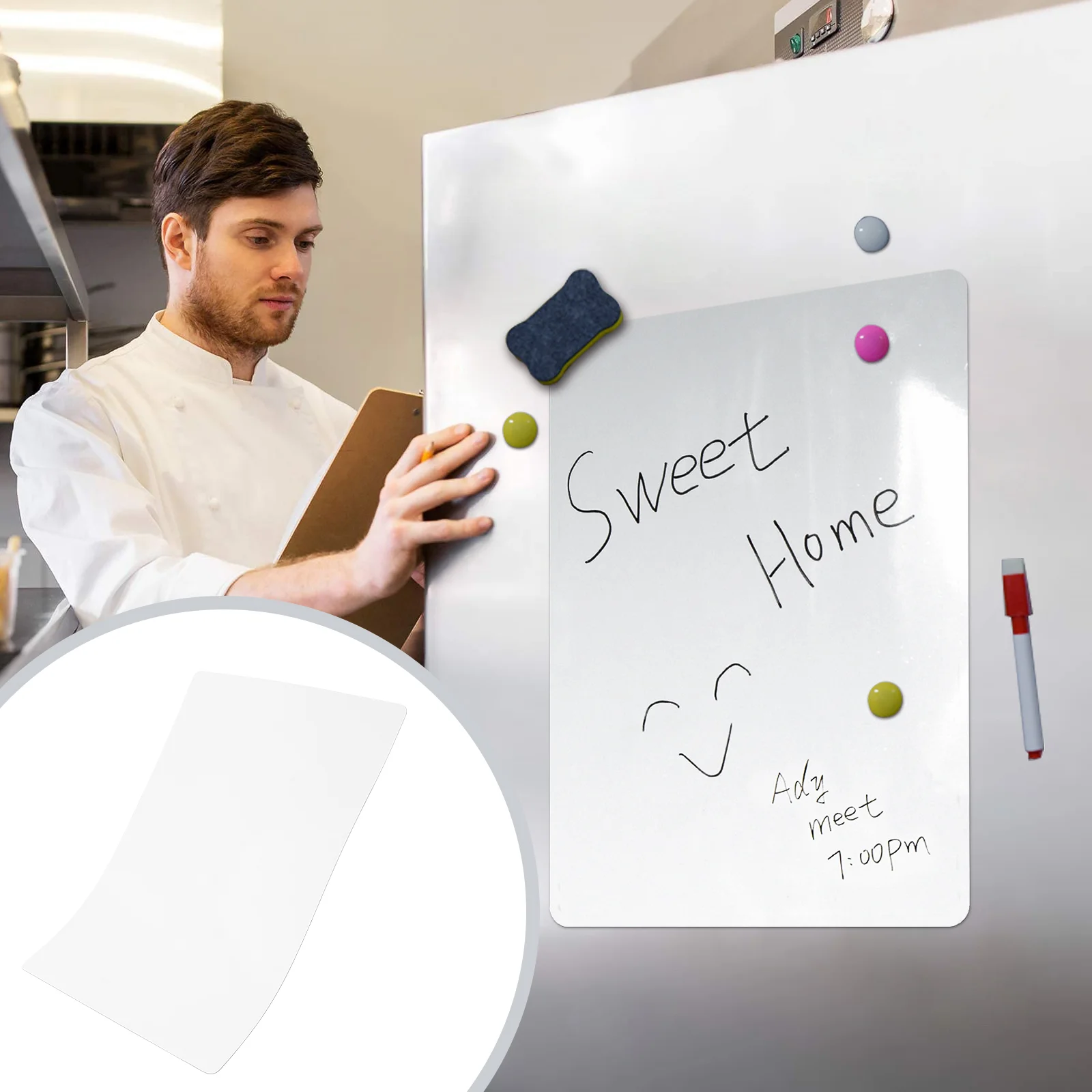 Magnet Magnetic Wall Stickers Peel and Whiteboard Attraction Dry Erase Home Supplies Office Stationery
Magnet Magnetic Wall Stickers Peel and Whiteboard Attraction Dry Erase Home Supplies Office Stationery