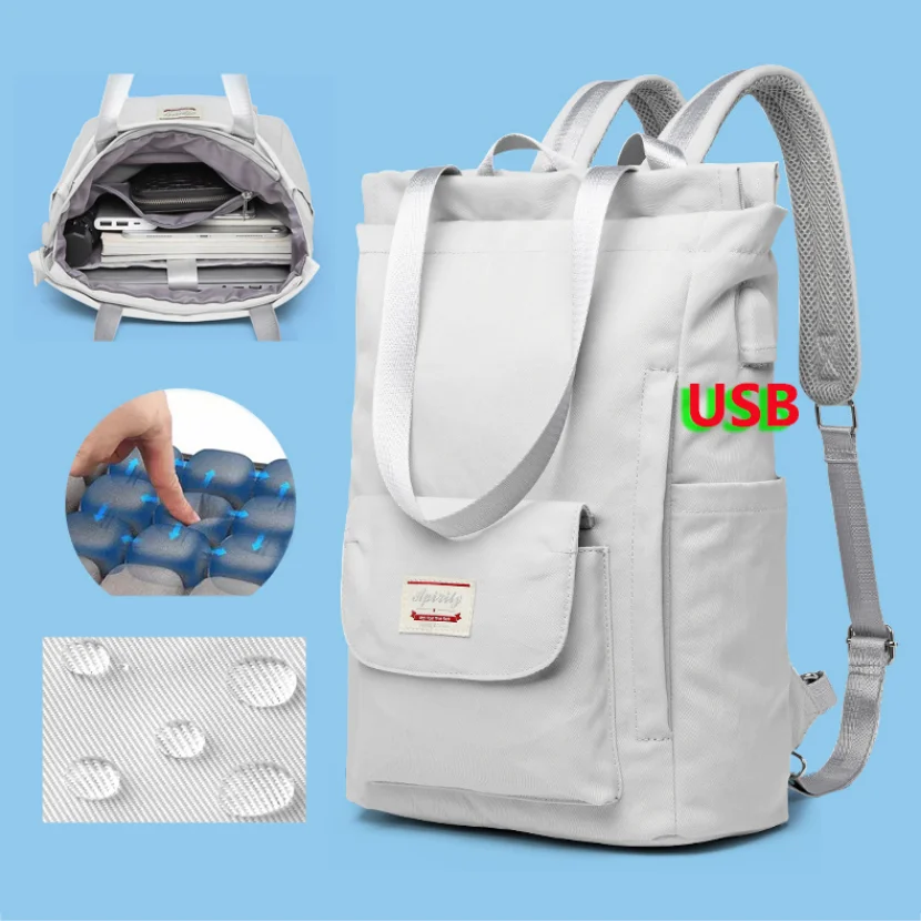 Fashion Female Backpacks For Waterproof Bag Oxford Notebook Backpack 15.6 Inch Laptop Backpack Girl Schoolbag Women Shoulder Bag
Fashion Female Backpacks For Waterproof Bag Oxford Notebook Backpack 15.6 Inch Laptop Backpack Girl Schoolbag Women Shoulder Bag