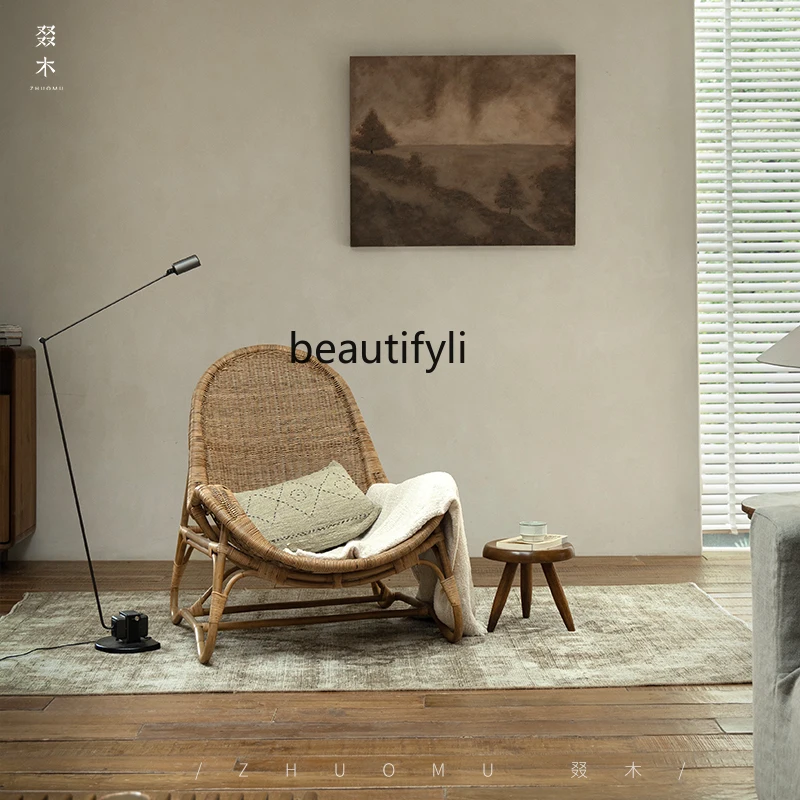 Southeast Asia Rattan \Japanese Rattan Sofa Leisure Chair B & B Designer Armchair
Southeast Asia Rattan \Japanese Rattan Sofa Leisure Chair B & B Designer Armchair