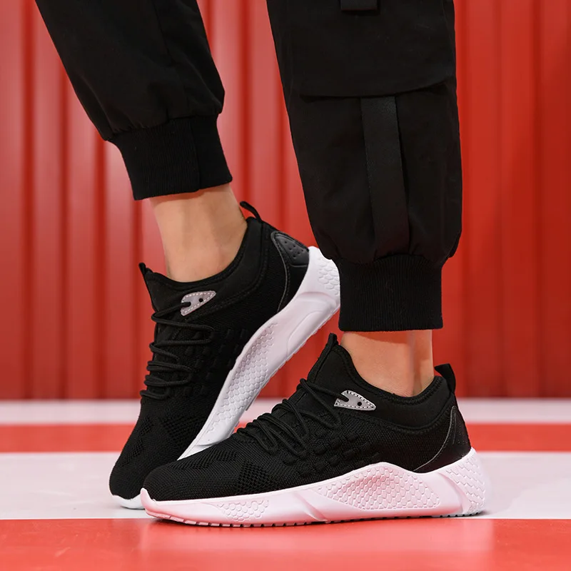 Unisex Mesh Mens Casual Shoes Hot Sale Sneakers Casual Sport Shoes for Men Light-weight Breathable Sneakers white Black Shoes
Unisex Mesh Mens Casual Shoes Hot Sale Sneakers Casual Sport Shoes for Men Light-weight Breathable Sneakers white Black Shoes