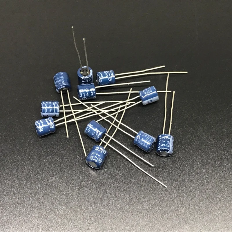 10pcs 10uF 35V Japan ELNA 5x5mm 35V10uF Audio capacitor Blue HIFI DIY 
10pcs 10uF 35V Japan ELNA 5x5mm 35V10uF Audio capacitor Blue HIFI DIY