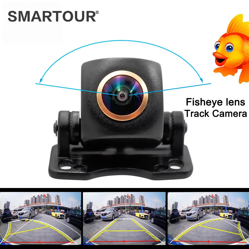 

170 deg Intelligent Dynamic Trajectory Car Rear View Camera Night Vision Reversing Auto Parking Monitor CCD Waterproof HD Video