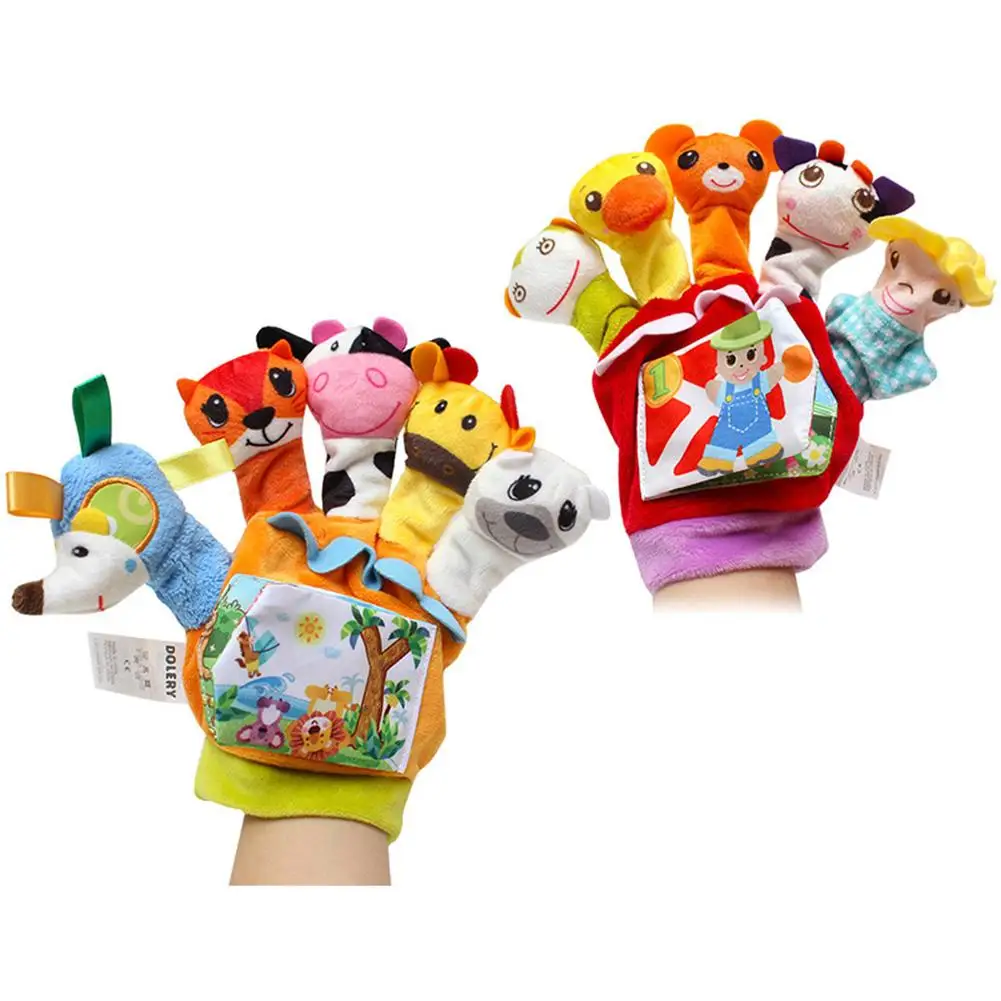 Kids Glove Puppet Set Cartoon Animal Finger Doll Hand Puppet For Boys Girls Gifts Birthday Party Favor
Kids Glove Puppet Set Cartoon Animal Finger Doll Hand Puppet For Boys Girls Gifts Birthday Party Favor
