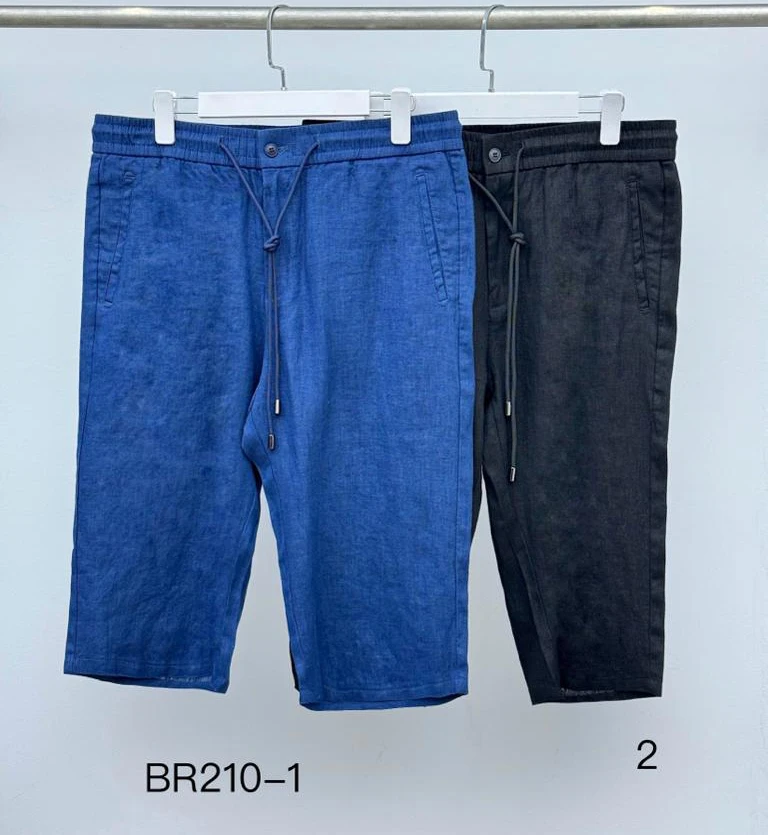 

BILLIONAIRE OECHSLI Shorts Linen Pants Thin men 2024 Summer New fashion comfort sand Beach casual ventilate Big size 31-40