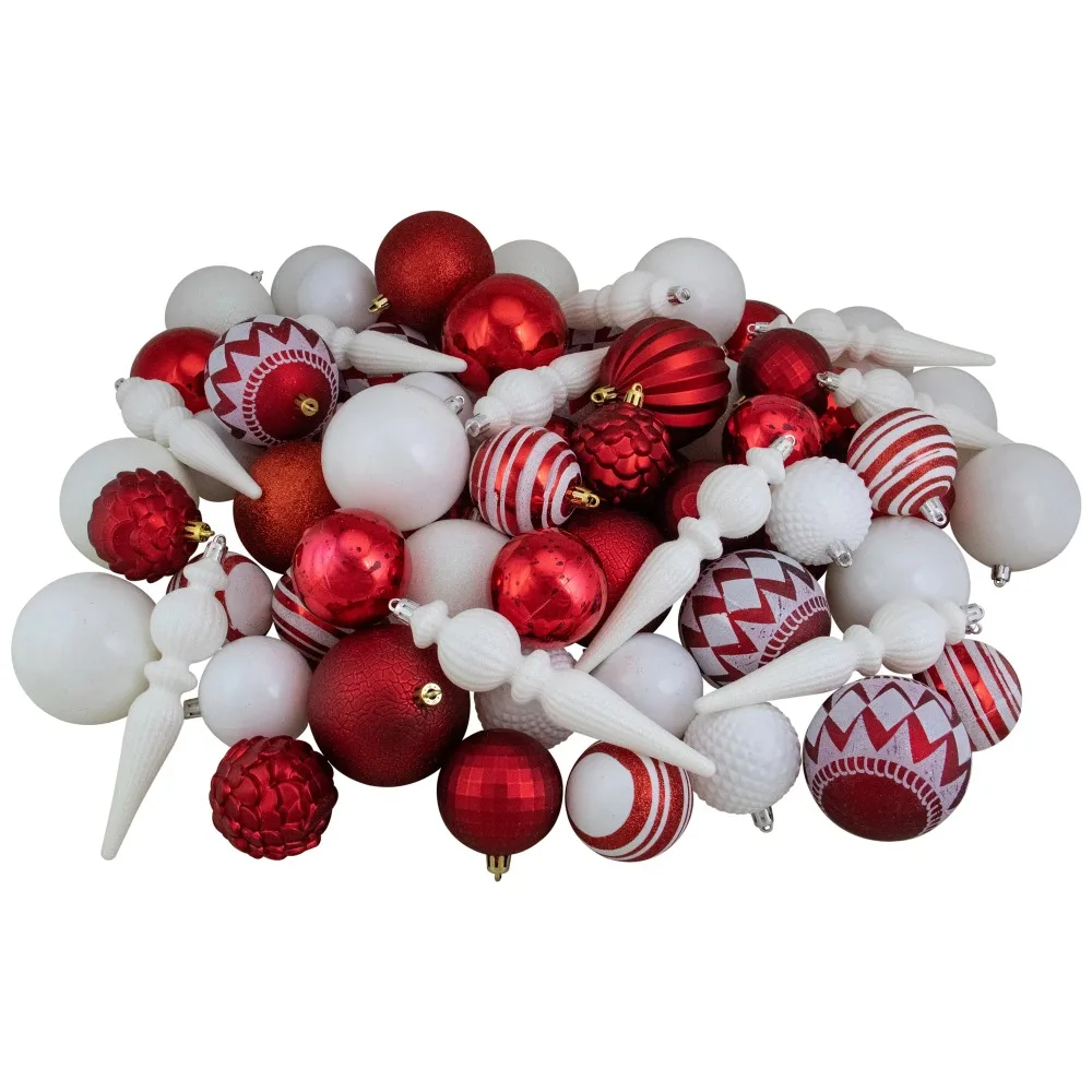 Red and White Shatterproof 4-Finish Christmas Ball Ornaments Christmas Decor 2024 New Year 2024 Decoration Xmas Santa Claus Home
Red and White Shatterproof 4-Finish Christmas Ball Ornaments Christmas Decor 2024 New Year 2024 Decoration Xmas Santa Claus Home