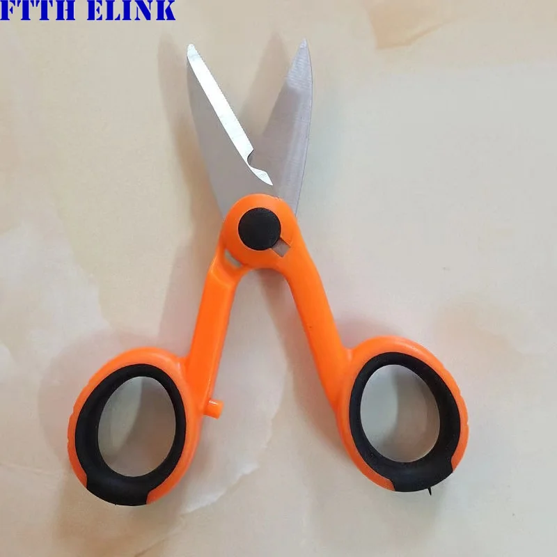 Stainless Steel Kevlar Scissors, Professional Optical Fiber Tools for Pigtail, Jumper Scissors, FTTH Stripper
Stainless Steel Kevlar Scissors, Professional Optical Fiber Tools for Pigtail, Jumper Scissors, FTTH Stripper