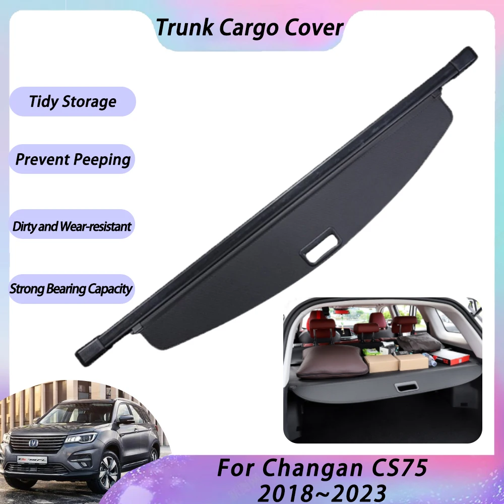 For Changan CS75 2018~2023 Car Trunk Cargo Cover Luggage Sorage Tray Car Accessories Retractable Security Shield Shade 2020 2022
For Changan CS75 2018~2023 Car Trunk Cargo Cover Luggage Sorage Tray Car Accessories Retractable Security Shield Shade 2020 2022