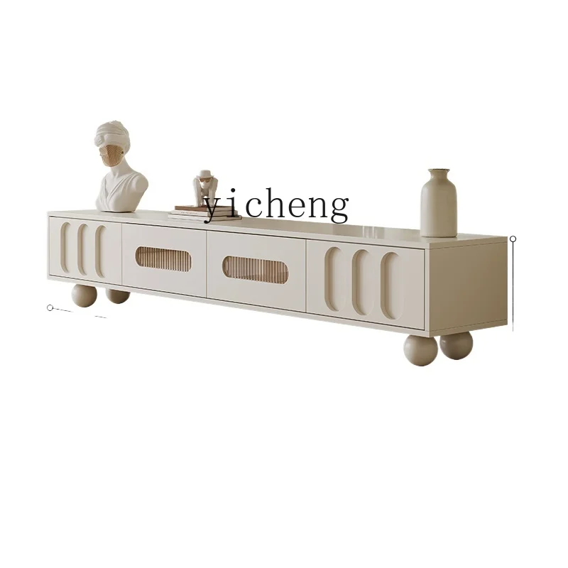Tqh Cream Style French Simplicity Modern Small Apartment Living Room TV Cabinet Unit
Tqh Cream Style French Simplicity Modern Small Apartment Living Room TV Cabinet Unit