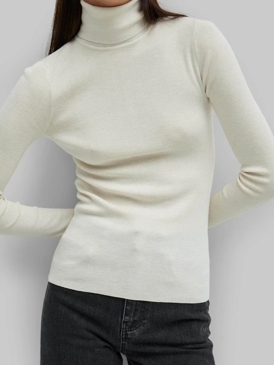 Women's Knit Sweater 2024 New Spring Wool Turtleneck Slim Casual Long Sleeve Jumpers
Women's Knit Sweater 2024 New Spring Wool Turtleneck Slim Casual Long Sleeve Jumpers