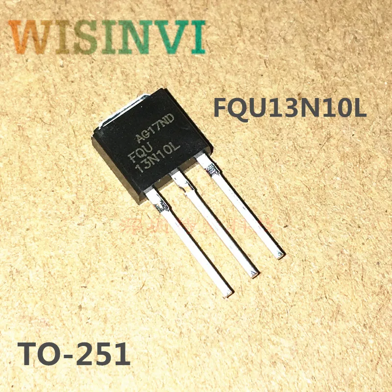 

10PCS FQU13N10L 13N10L MOS Voltage value：10A/100V encapsulation：TO-251