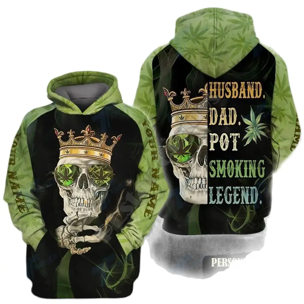 

Weed Skull Green Leaf Reggae Trippy Tattoo Psychedelic Tracksuit 3DPrint Harajuku Streetwear Casual Vintage Jacket Hoodies NM14